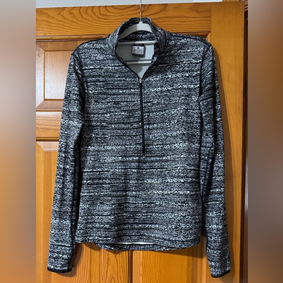 Nike Women’s Black and Gray Dri-fit Zip-Up - Picture 1 of 4